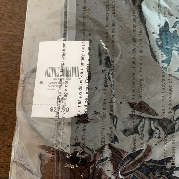 Sequin Tulle Knit Dress / long cami - Picture 3 of 3